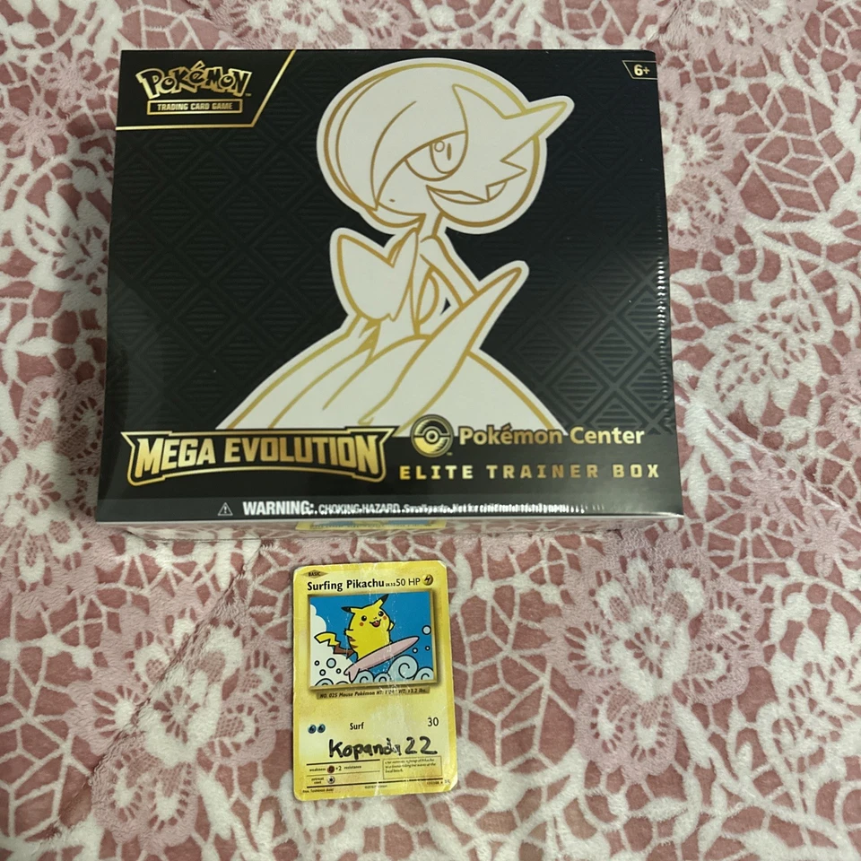 Pokemon Center ETB Mega Evolution (Gardevoir) with Acrylic display case