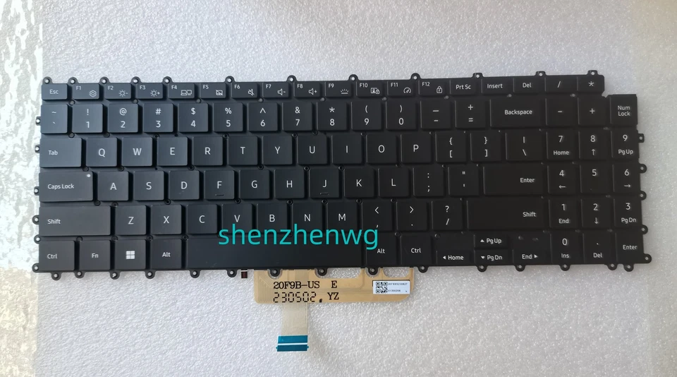 Nuevo para Samsung Galaxy Book4 Pro 16" NP960XGK NP960XGK-KG2UK EE. UU. Teclado Retroiluminado Foto 1 de 1