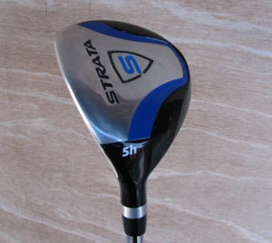 NICE LH STRATA 5 HYBRID 26 LOFT REGULAR DEGREE STEEL SHAFT CALLAWAY LEFT HANDED - Picture 1 of 7