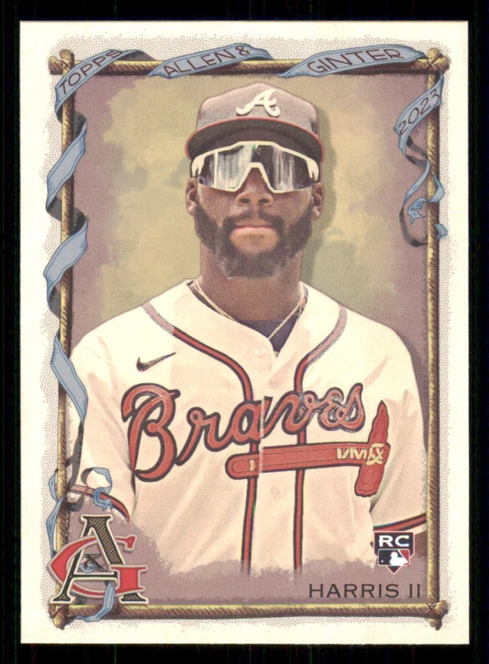 2023 Topps Allen and Ginter #12 Michael Harris II RC - Image 1 of 2