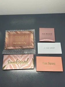 5 piece Lot Mixed Brand  Eye Shadow / blush / highlight palette Lot - Picture 1 of 6
