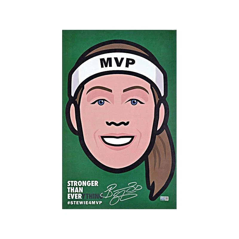 Breanna Stewart Seattle Storm Autographed Stronger Than Ever Poster (CX Auth) - Image 1 of 1