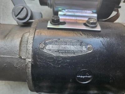 Delco Starter OEM # 1107945 9K12 fecha codificada para Cadillac 1949 todos los modelos Foto 1 de 4