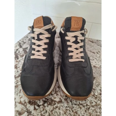 Paul зеленый кроссовки женский размер 10 США / 7,5 Великобритании черный коричневый комбинированный кожаный - Изображение 1 из 4