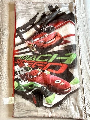 Disney Pixar CARROS 2 Mach Speed saco de dormir iluminação McQueen & Francesco - Imagem 1 de 4