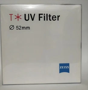 NEW Carl Zeiss T*UV Filter Anti-reflective 52mm - Picture 1 of 11