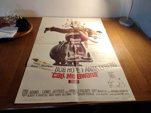 CALL ME BWANA, orig 1-sh / movie poster [Bob Hope, Anita Ekberg] - 1962 - Picture 1 of 17