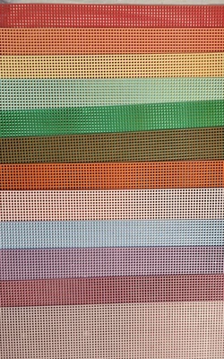 COLOR Plastic Canvas Sheets 13.5in (27cm) X10.5in (34.5cm) 7-count Sold by sheet - Image 1 of 4