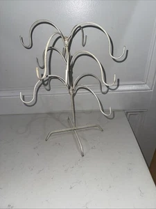 Vintage MMC Distressed White Coffee Tree - Picture 1 of 3