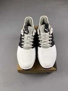 Puma Ignite Spikeless Golf Shoes Men’s Size 11 White Black TRIED ON - Picture 1 of 12