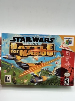 Star Wars Episode 1: Battle for Naboo (Nintendo 64) Complete Clean! Tested Works - Image 1 of 4