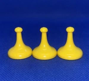 Sorry Board Game YELLOW PIECES ONLY Set Of 3 Replacement Pieces Parts - Picture 1 of 3