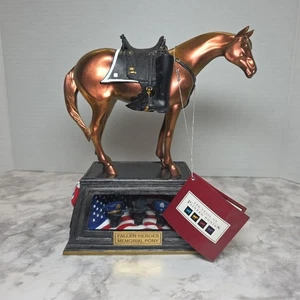TRAIL OF PAINTED PONIES FALLEN HEROES MEMORIAL HORSE FIGURINE 05 3E/6761 #12212 - Picture 1 of 19