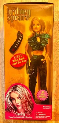 Pulsera Britney Spears Lucky y muñeca de moda, ¡Uops!...Lo hice de nuevo nueva en caja Foto 1 de 4
