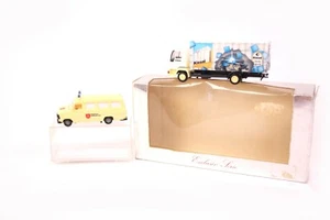 Juego de 2 piezas Herpa Wagener guijarros camión Revell Malteser maqueta vehículos 1:87 escala H0 - Imagen 1 de 5