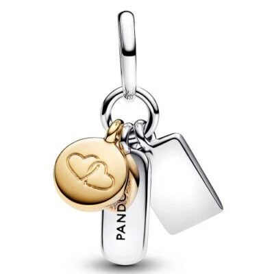 PANDORA  Dreifacher Freundschafts-Charm-Anhänger763436C01 - Bild 1 von 3
