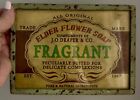Victorian Cut Out Metal Elder Flower Soap Lidded Large Decorative Box Romantic