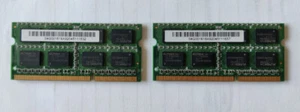Memoria RAM ASint 2GB PC3-10600 DDR3-1333 SODIMM 1.5V SSZ3128M8-EDJEF - Foto 1 di 2