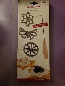 Westmark Waffle Molds Moulds Waffelbackerei With 3 Molds NEW In Box - Picture 1 of 7