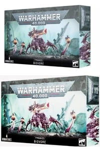 WARHAMMER 40K - TYRANIDS - 2x BIOVORE / PYROVORE - NIB