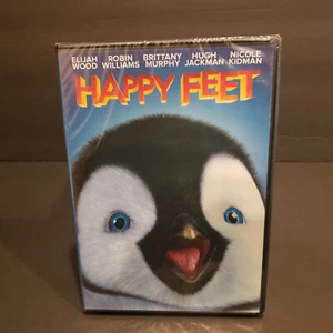 Happy Feet - DVD - 2006 Widescreen Robin Williams, Elijah Wood - NEW Free Ship - Picture 1 of 2
