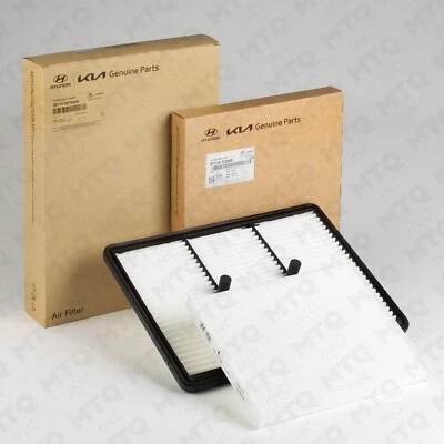 Nuevo combo de filtro de aire Kia para Niro Hybrid 28113-G2100 y 97133-G2000 2017-22 Foto 1 de 4