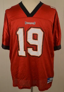 Adidas Tampa Bay Buccaneers NFL Replica Jersey #19 Keyshawn Johnson Large Red - Picture 1 of 12