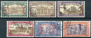 1925 Colonie italiane (Somalia) - Serie completa Anno Santo con annulli postumi - Foto 1 di 1