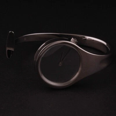 Georg Jensen Bangle Watch # 336, Mirror. Ladies. Vivianna Torun Bülow-Hübe. - Image 1 of 4