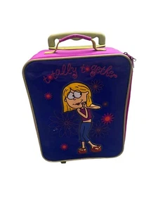 Vintage Disney Store Lizzie McGuire Suitcase Rolling Upright Luggage - Bild 1 von 11
