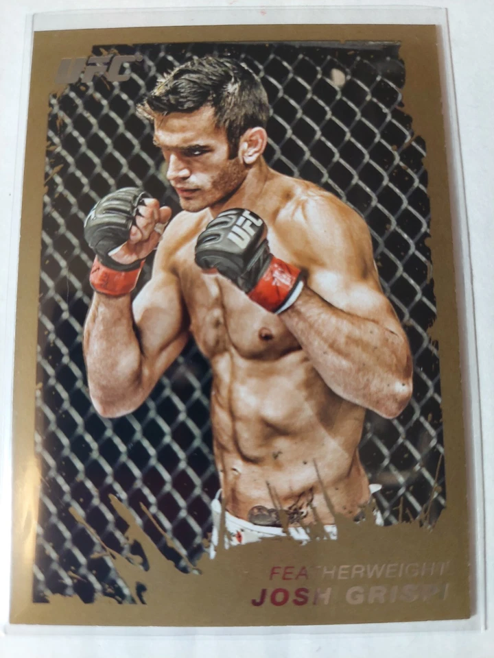 Josh Grispi #211 2011 Topps UFC Moment of Truth Gold Parallel - Image 1 of 2