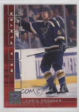 2001-02 ITG Be A Player Memorabilia Ruby /200 Chris Pronger #64 HOF