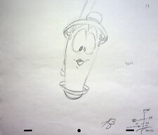 House of Mouse 2001 MICROPHONE MIKE Production Romy Garcia Hand Drawn Pencil Art