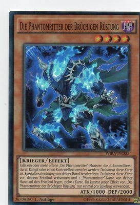 Yu Gi Oh Die Phantomritter der brüchigen Rüstung - Wing Raiders WIRA-DE005 - SR - Bild 1 von 2