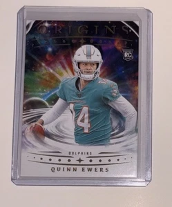 2025 Panini Origins Quinn Ewers Rookie #102 Miami Dolphins - Picture 1 of 2