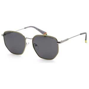 Polaroid Men's 56mm Yellow Palladium Polarized Sunglasses PLD6214-S-X-KU2-56 - Picture 1 of 6