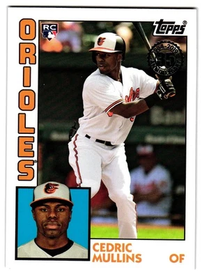 2019 Topps #84R-CM Cedric Mullins 1984 Topps Baseball Rookies CR - Image 1 of 2