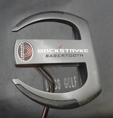 Odyssey BackStryke SaberTooth Putter Steel Shaft 84cm Length Psyko Grip* - Image 1 of 4