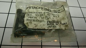 Original Hitachi 949-822 SECHSKANTSOCKE HD BOLZEN M5x35 (10 Stück) NR65AK/AB/AH - Bild 1 von 3