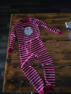 Juego de pijama manga larga Papá Noel de 2 piezas para niños pequeños talla 5T Foto 1 de 2