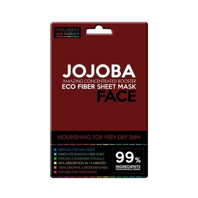 Jojoba Face Mask For Very Dry Skin Natural Vegan Cruelty Free EU Made Pack of 3 - Image 1 of 4