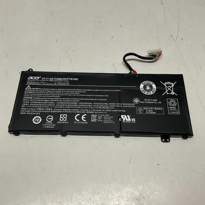 OEM Acer Spin 3 SP314-51 14" Laptop Battery 11.55V 5170mAh 59.1Wh AC17A8M - Image 1 of 3