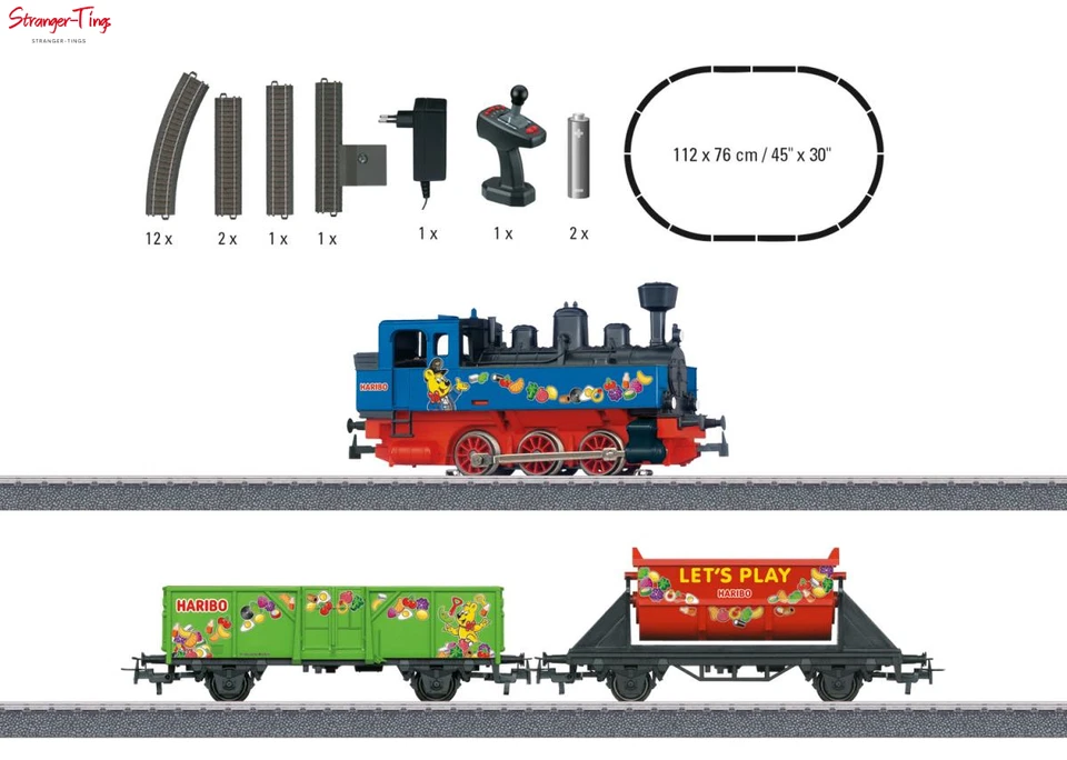 Märklin Start Up Haribo Dampfgüterzug Set (~AC) Maßstab 1:87, Maßstab HO - Bild 1 von 1