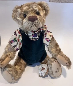 Gund 2001 Bartons Creek Christmas ADAM BEAR 82044 Rosalie Frischmann Ltd 3600 - Picture 1 of 14