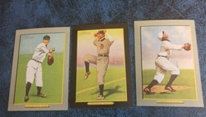 3 - 2005 Topps Turkey Red Baseball Kid Elberfeld #15, Hal Chase #6, Jennings #18