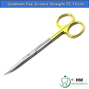 Dental Goldman Fox gerade chirurgische TC Trimmen Gewebe Schneiden Naht Schere - Bild 1 von 3