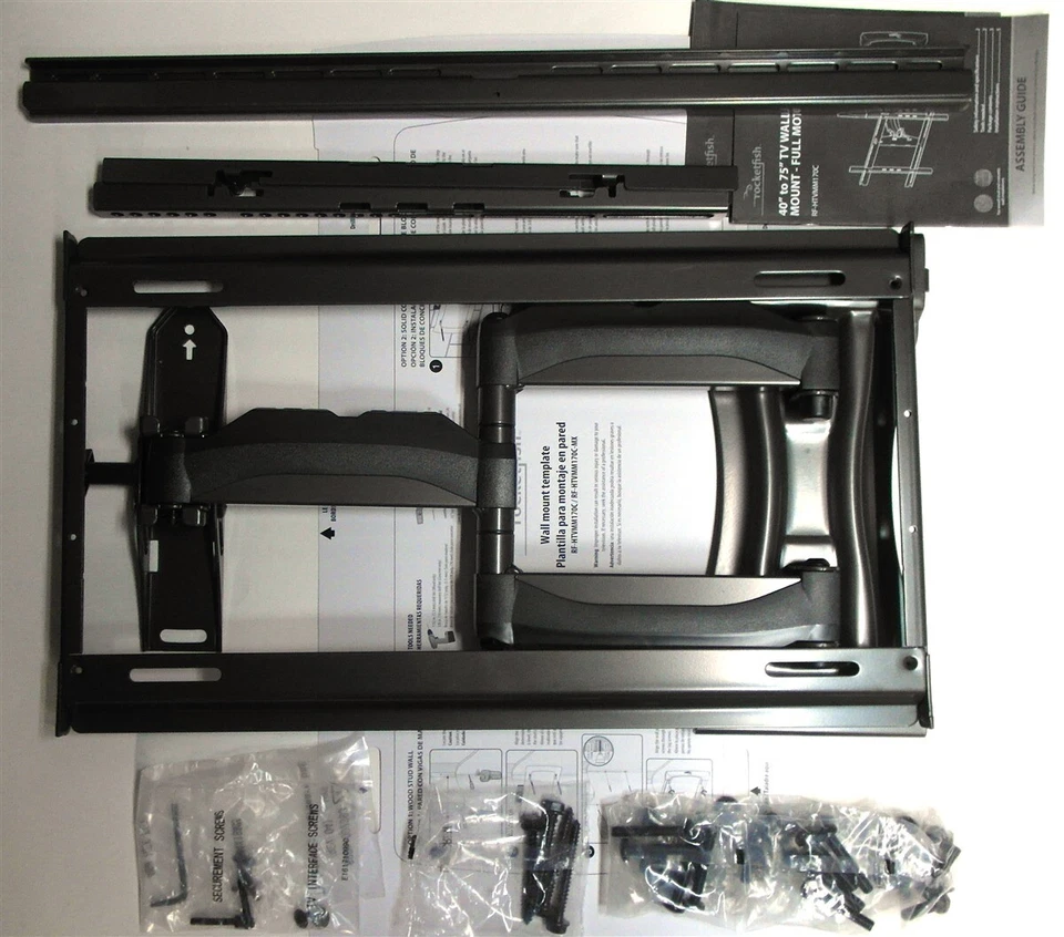 Replacement Parts Rocketfish Full-Motion TV Wall Mount 40"-75" TVs RF-HTVMM170C - Image 1 of 1