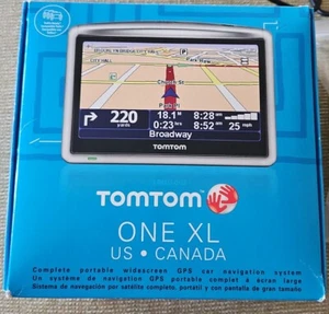 TomTom ONE XL Portable Car 4.3" LCD GPS System USA/Canada navigator receiver Set - Picture 1 of 17