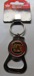 NCAA South Carolina Gamecocks Bottle Opener Logo Keychain by Aminco - Picture 1 of 2
