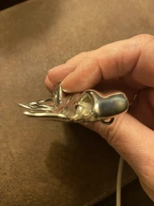 Broche colgante vintage Israel plata de ley arco largo. "David Varsano de 2,5"" de ancho" - Imagen 1 de 5